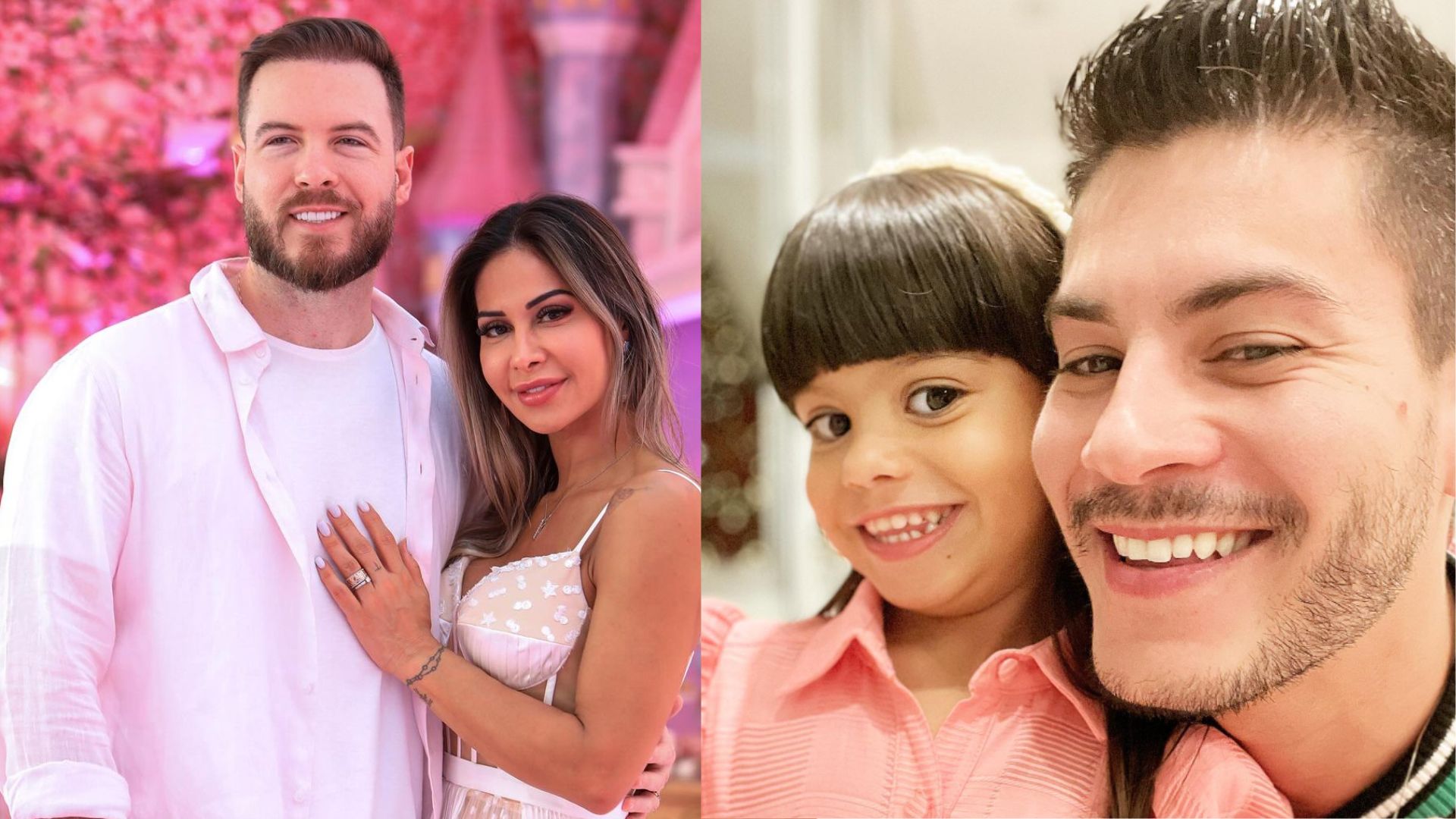 Família posando para foto