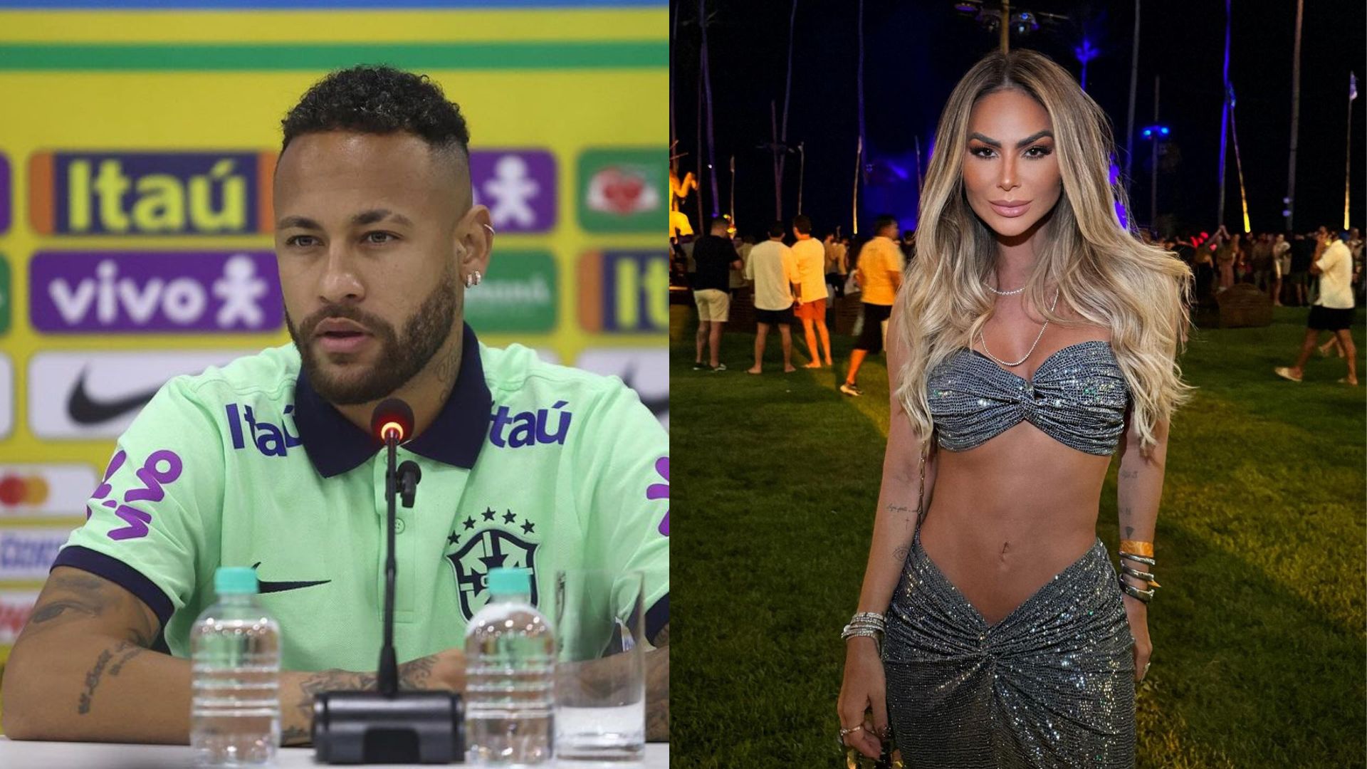 Neymar Jr. e Jamile Souza