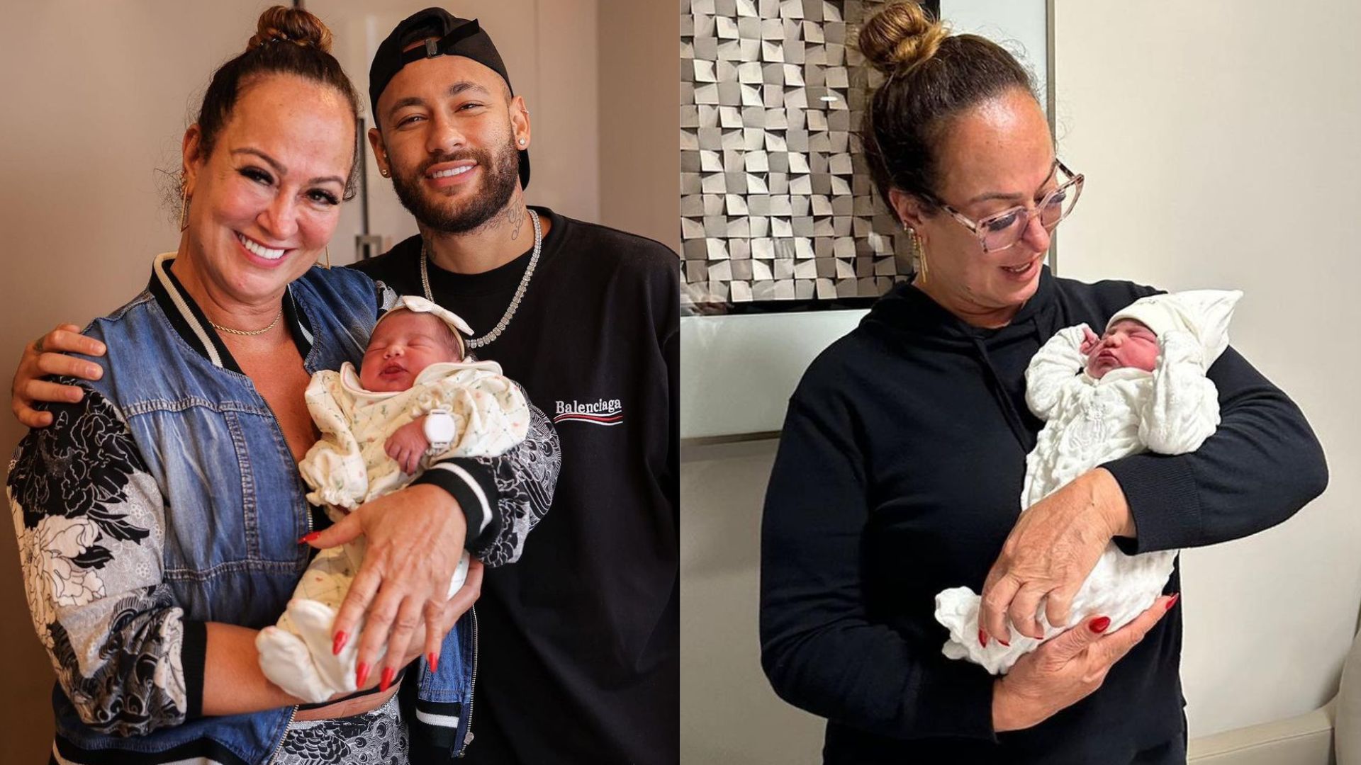 Nadine Gonçalves, Neymar Jr., e Mavie