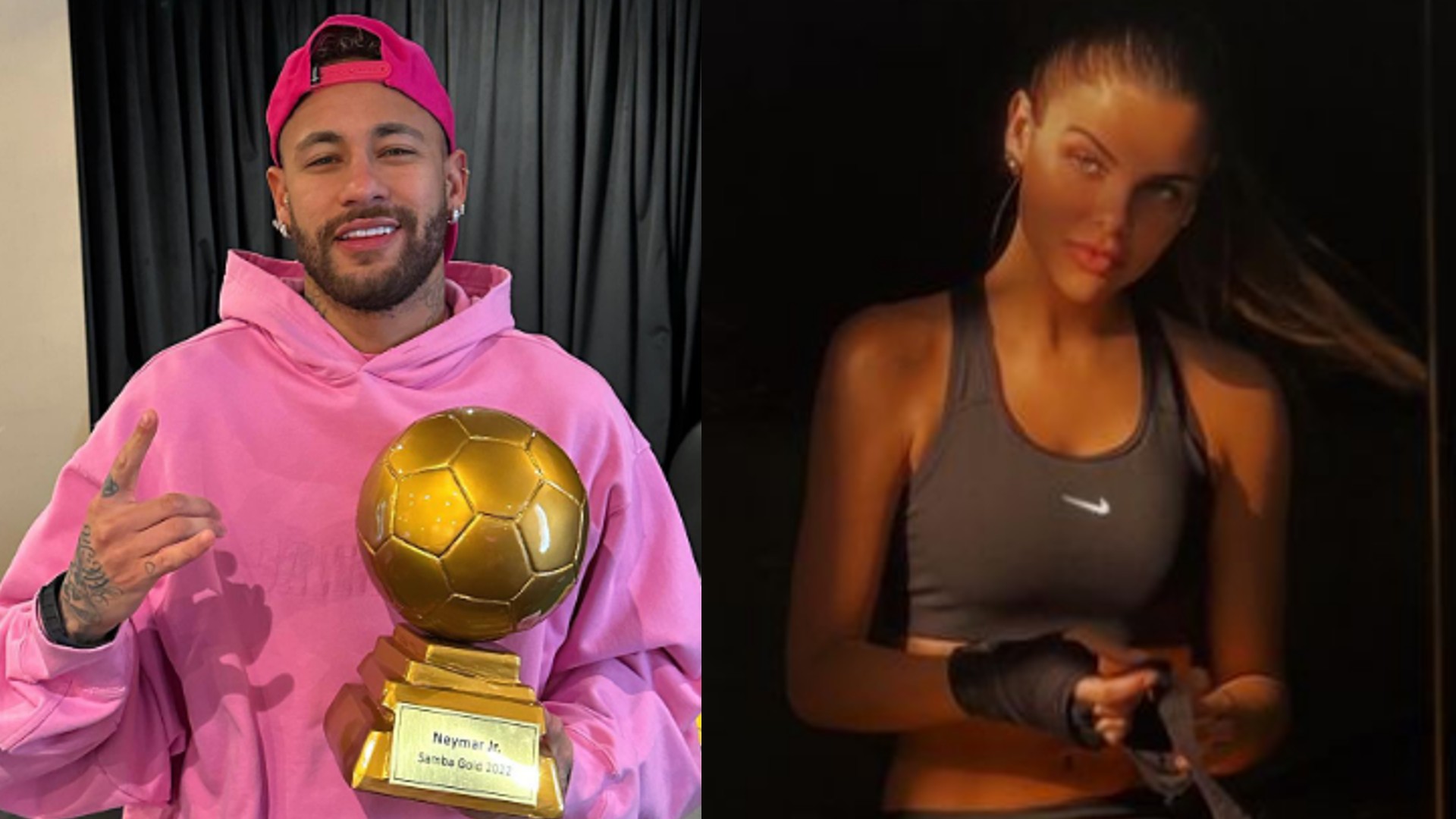 Neymar e Amanda Kimberlly
