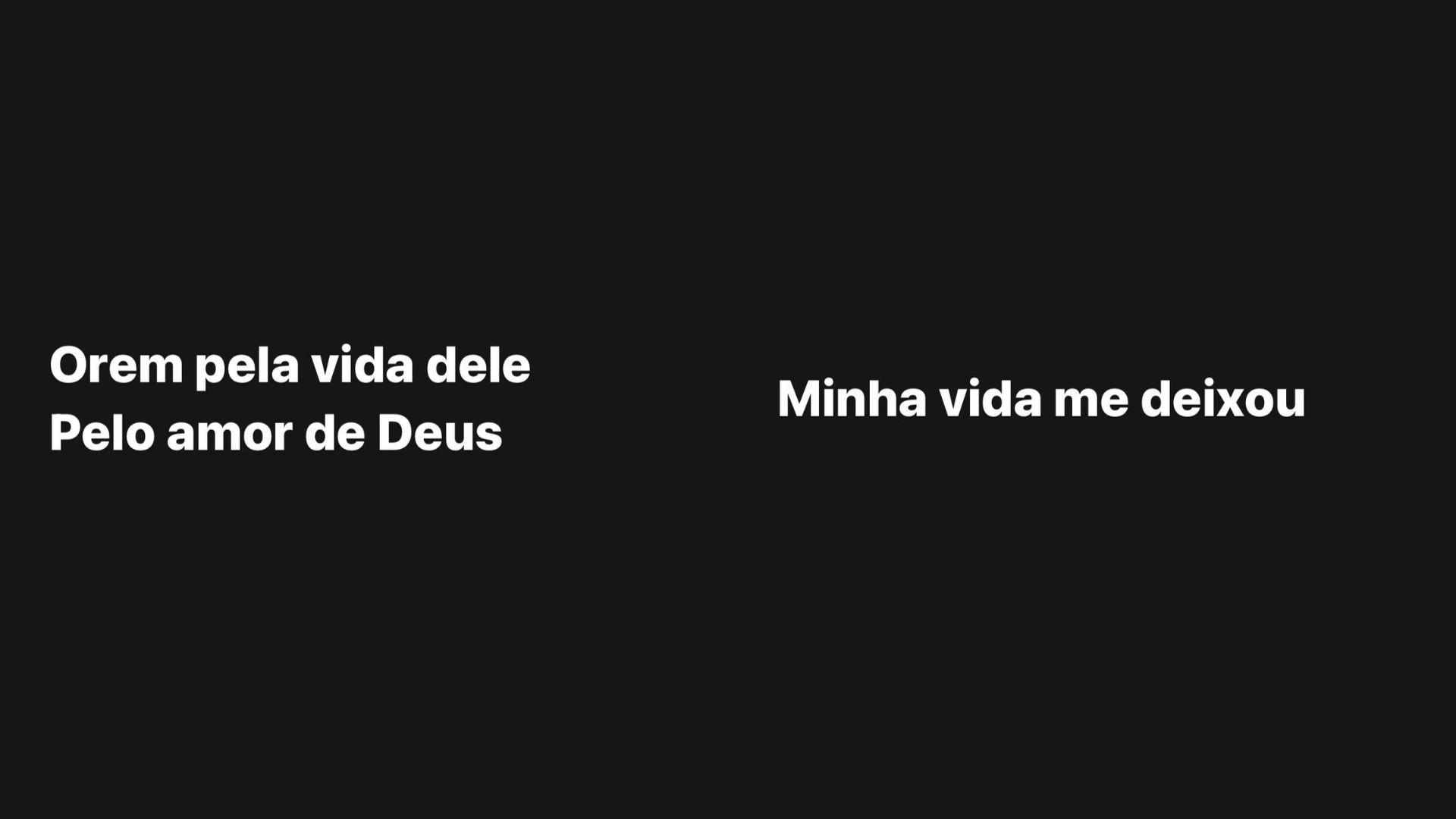 Stories de Francine Caroline, esposa do cantor sertanejo João Carreiro