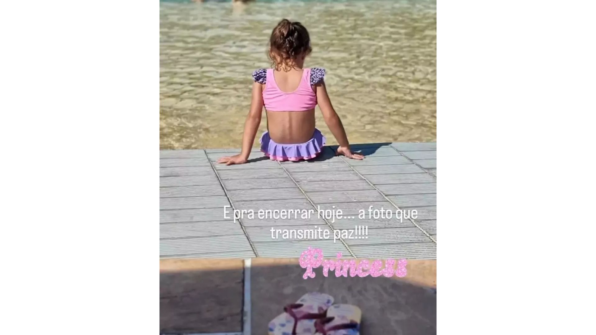 Filha caçula de Ana Carolina Oliveira