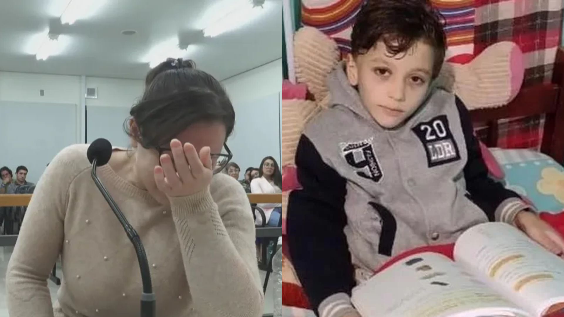 Mãe jogou corpo do filho no rio