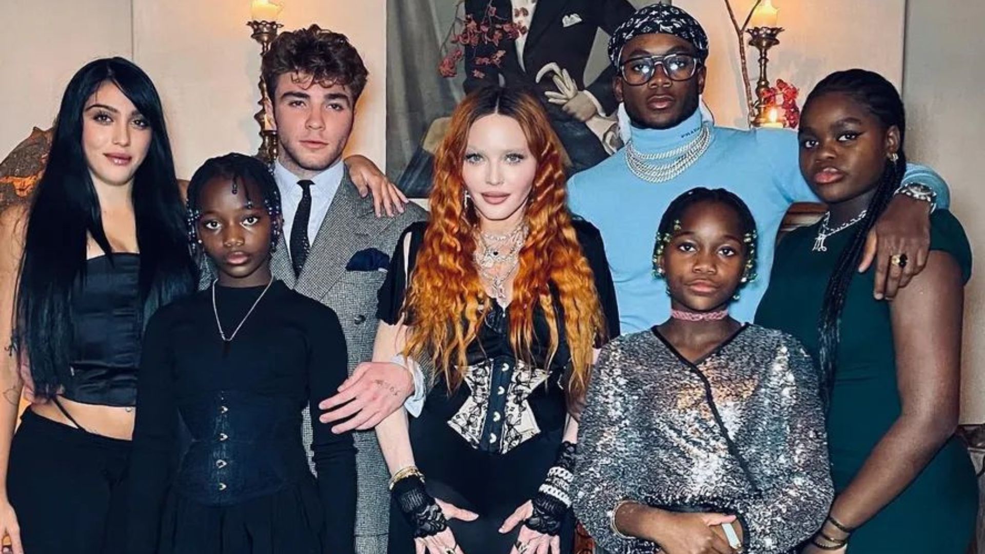 Madonna e seus filhos