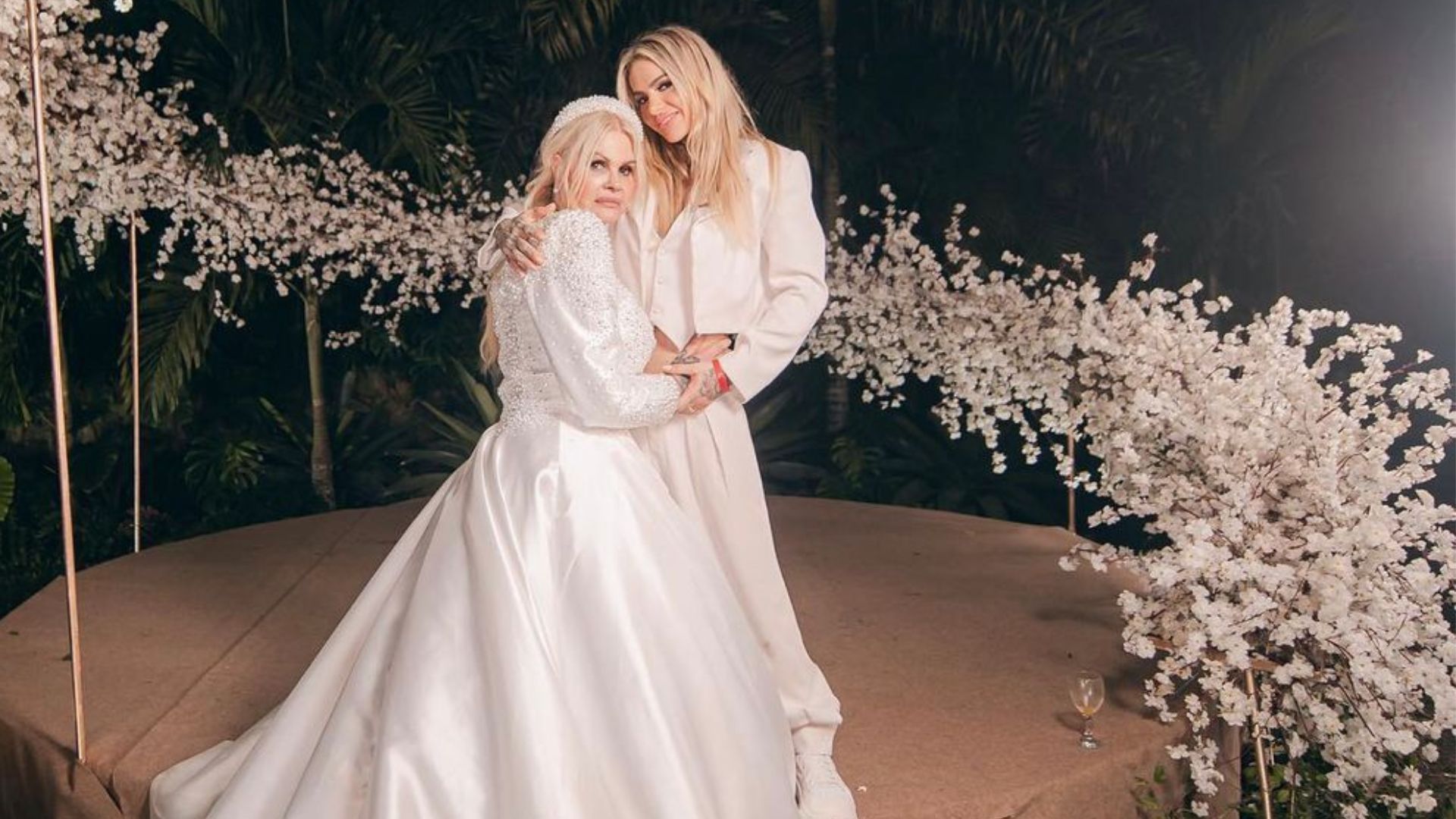 Monique Evans e Esposa