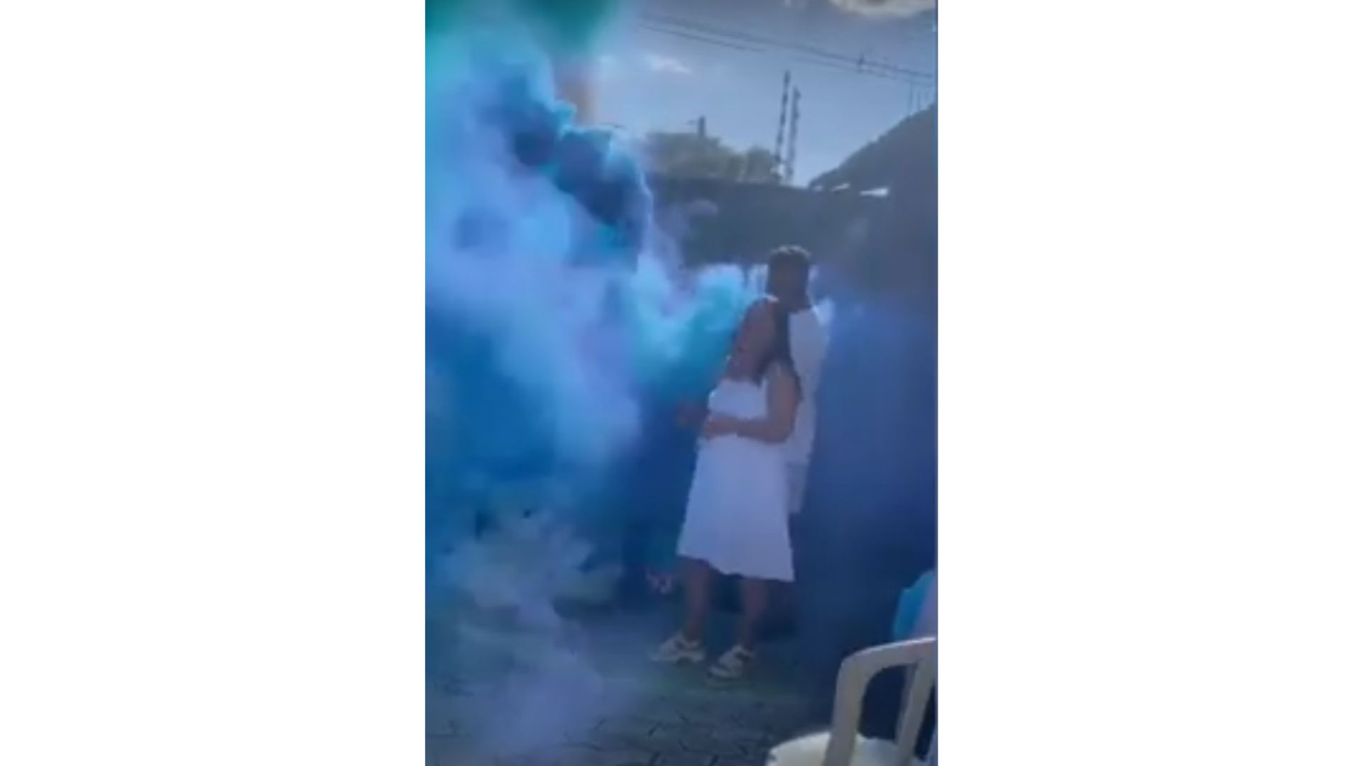 chá revelação menino
