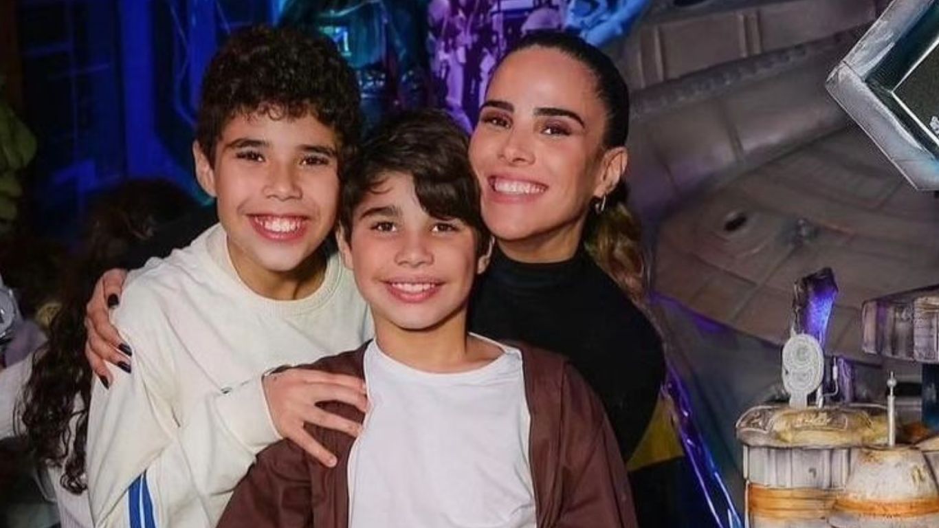 wanessa camargo e filhos