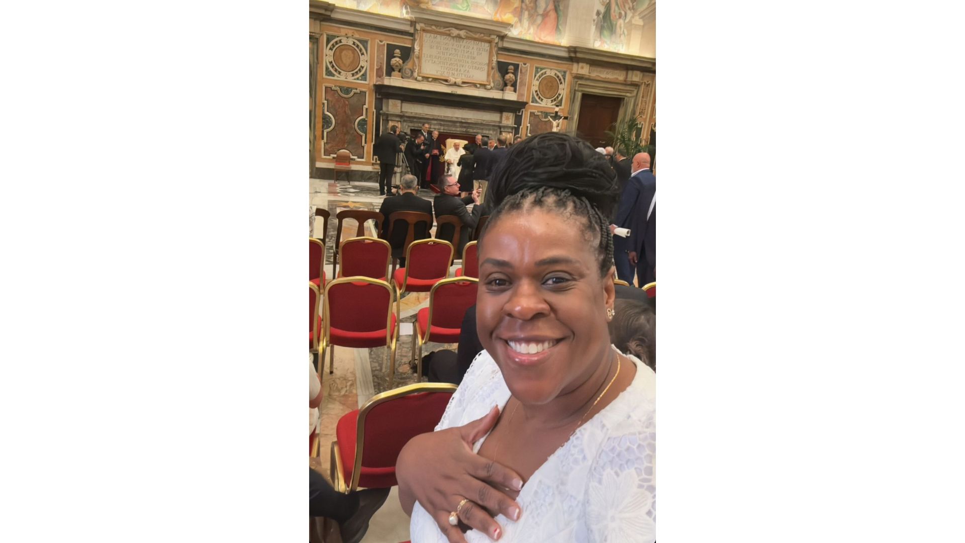 Cacau Potássio no Vaticano