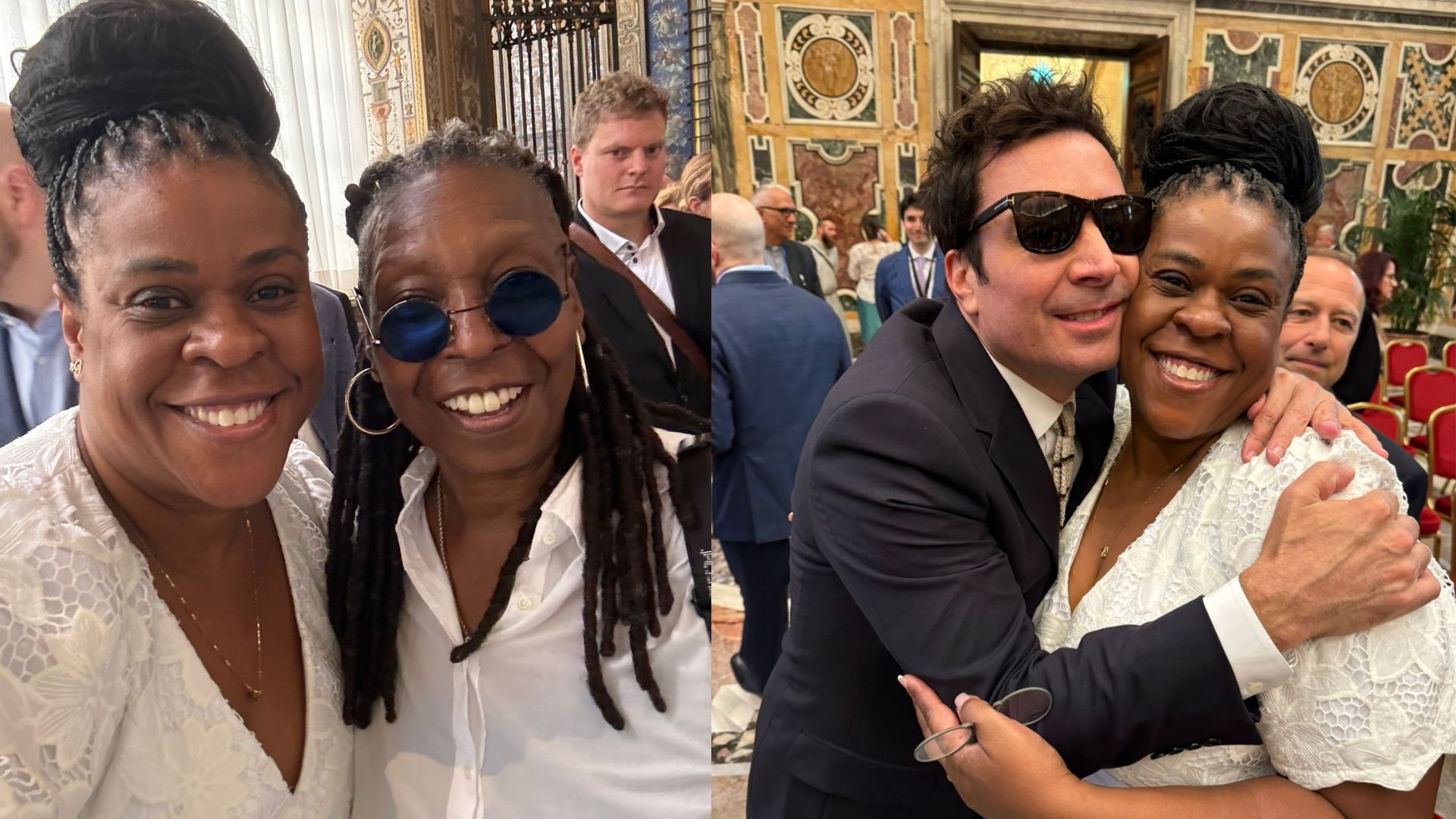 Cacau Potássio com Whoopi Goldberg e Jimmy Fallon