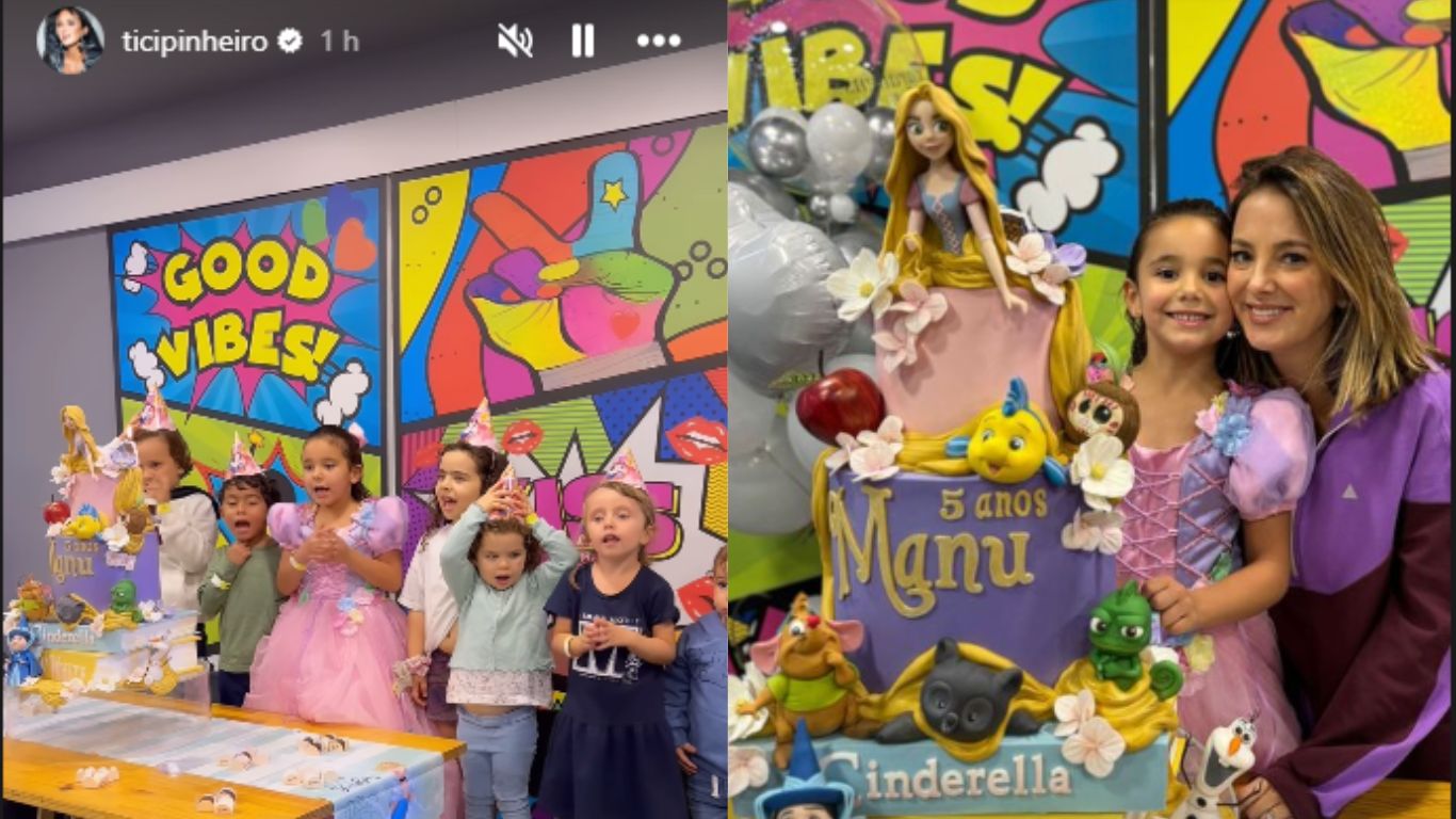 Festa de aniversário filha de Ticiane Pinheiro