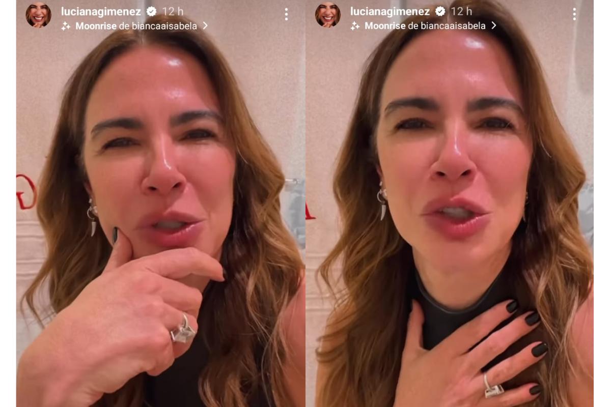 Luciana faz desabafo depois que notícia sobre o pai foi exposta
