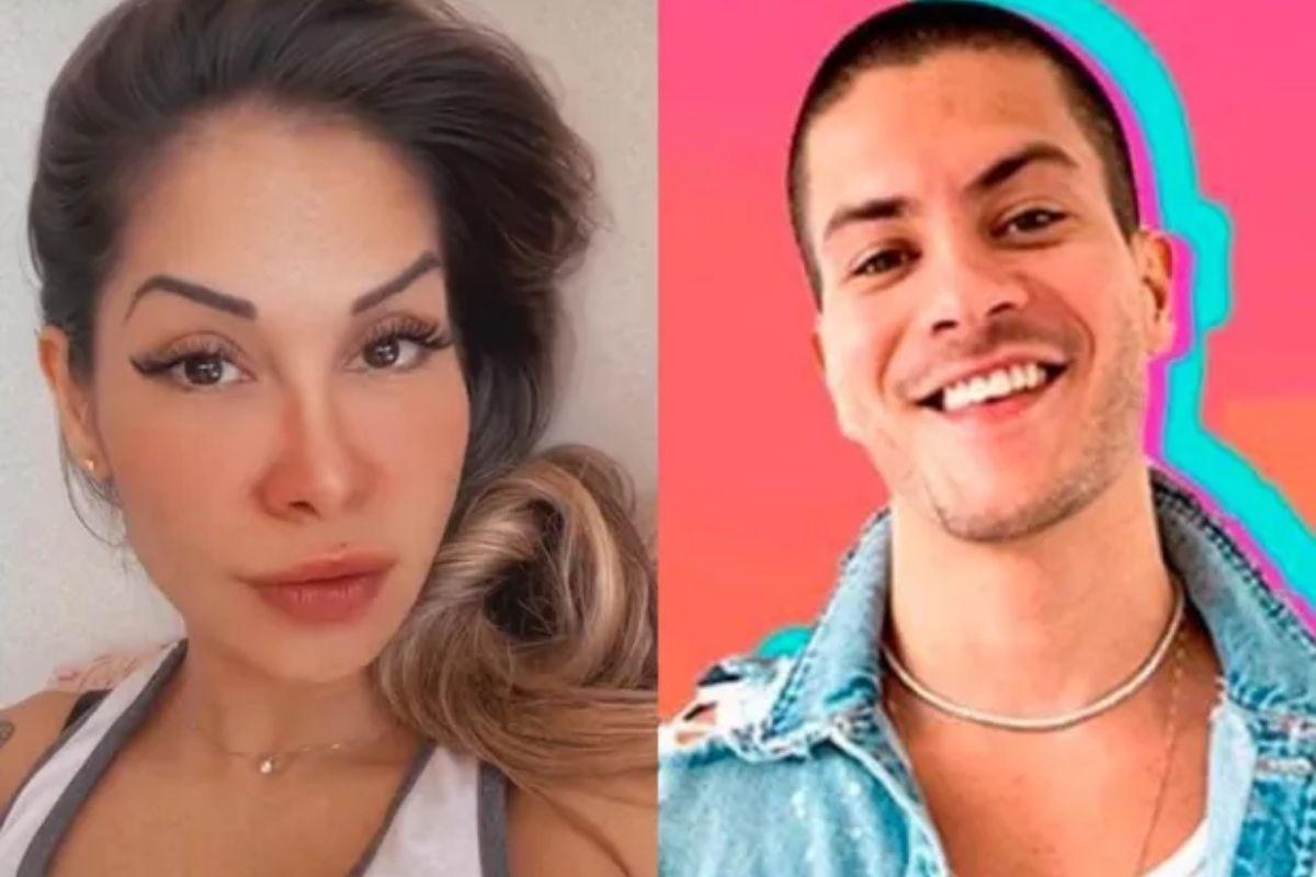 Mayra disse não saber que Arthur havia testado positivo para covid-19