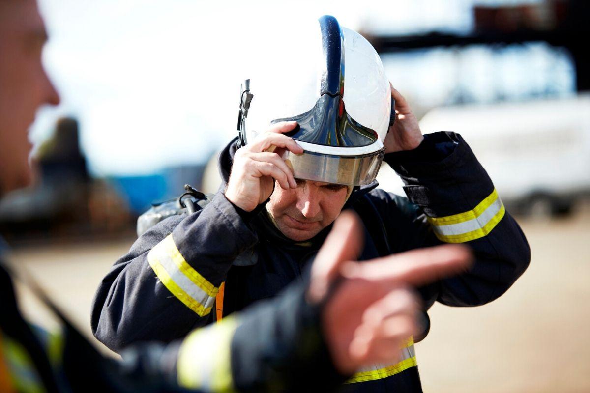O Corpo de Bombeiros auxiliou no parto da mulher