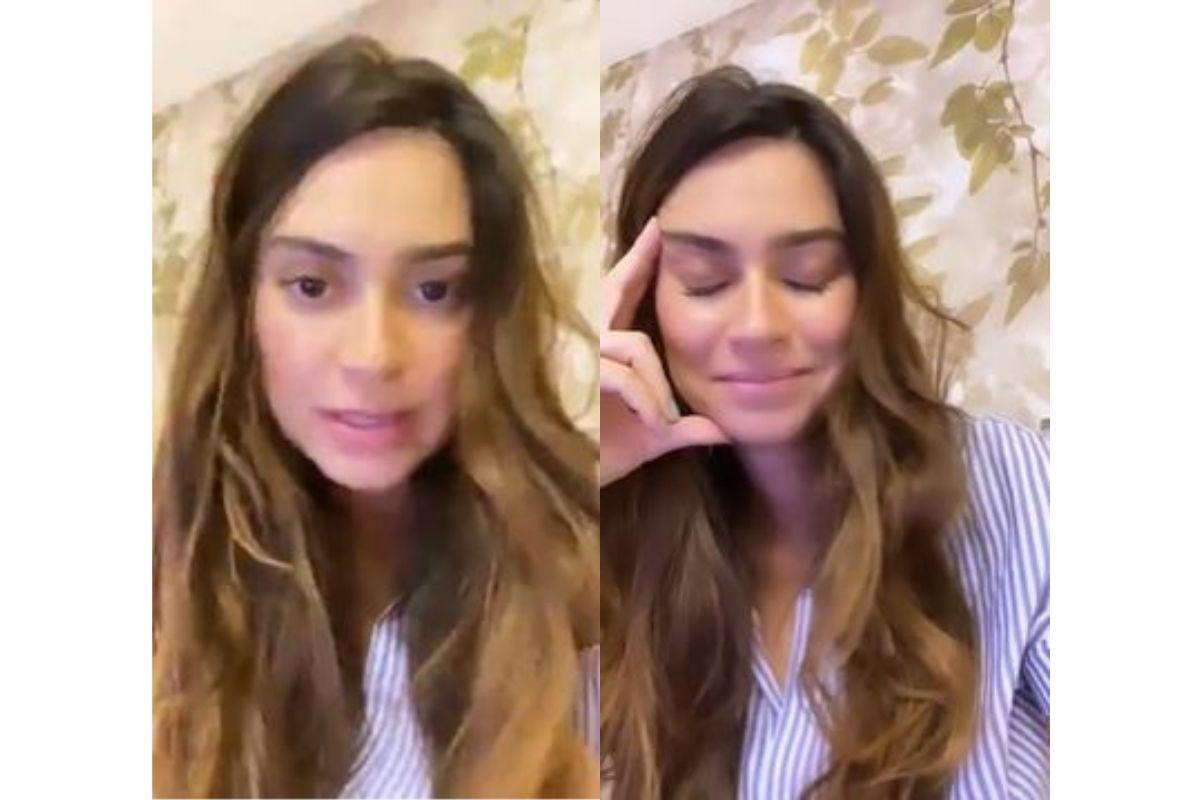 Thaila Ayala explicou o motivo do filho ainda não estar vacinado