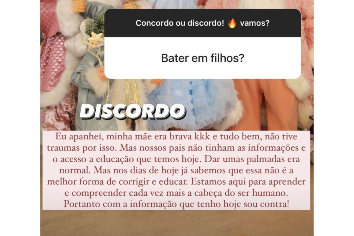 Story de Ana Paula Siebert
