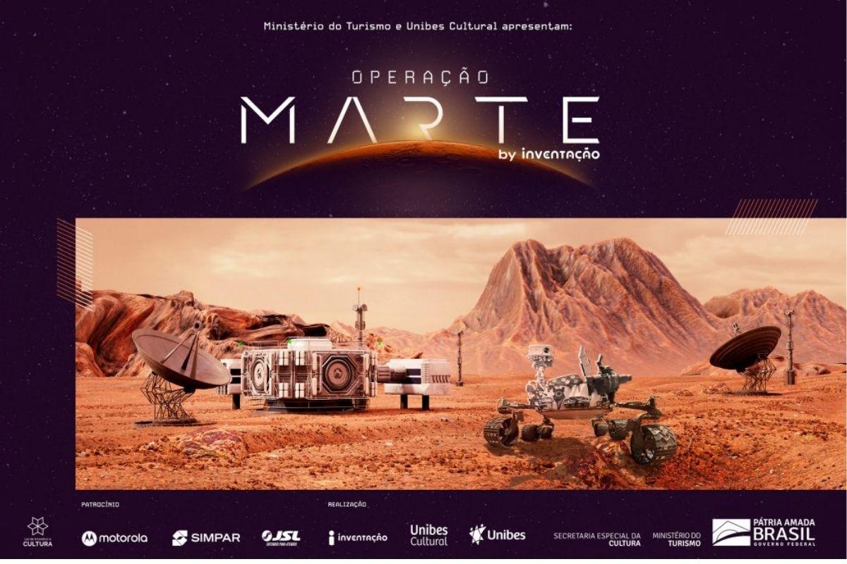 A 'Operação Marte' acontece no Unibes Cultural a partir de hoje!