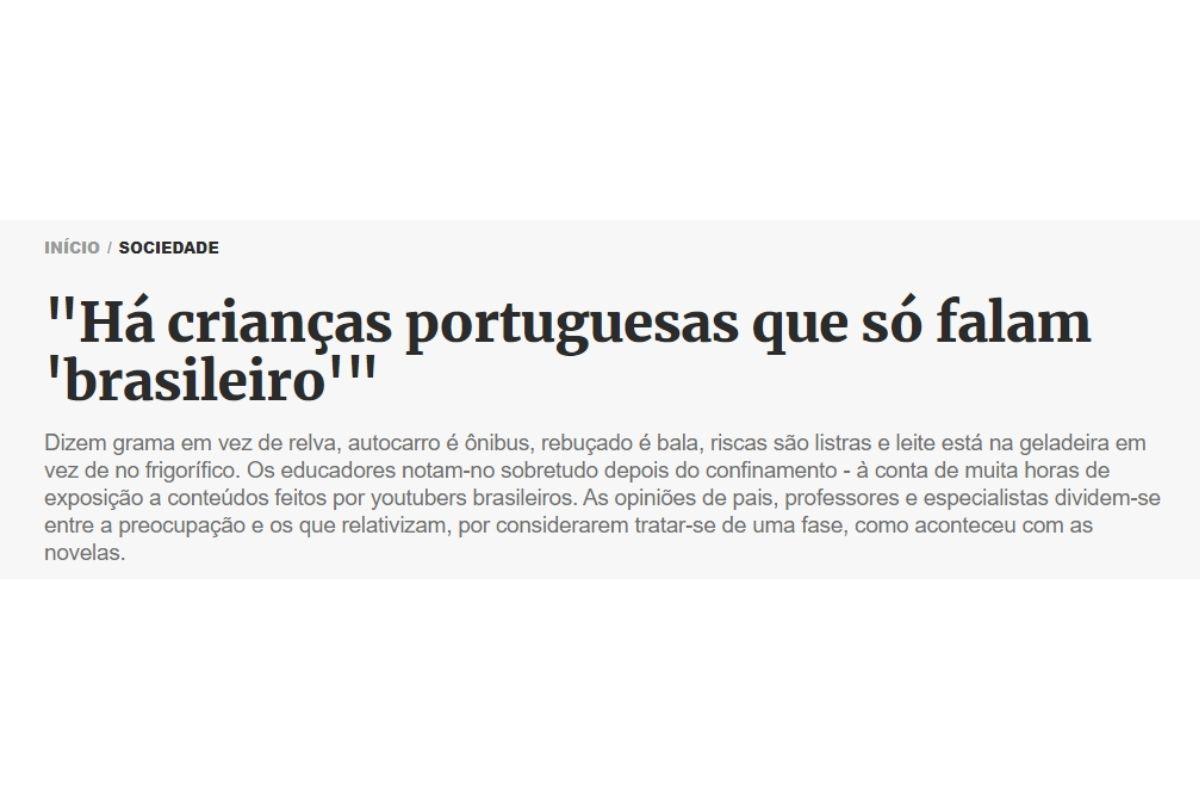 A manchete do periódico viralizou nas redes