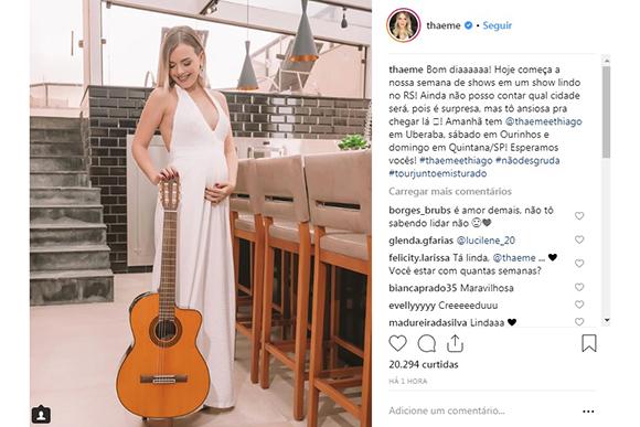 (Foto: Reprodução Instagram / @thaeme)
