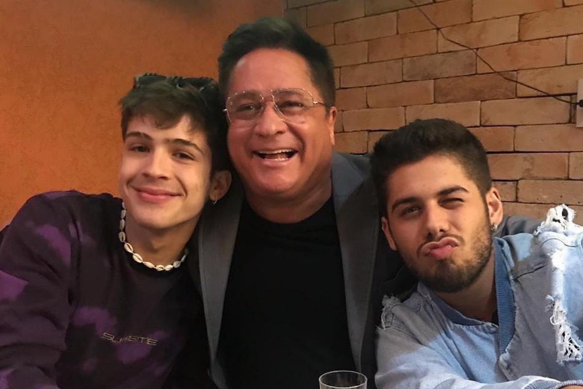 Zé Felipe, João Guilherme, Leonardo, filhos Leonardo, filho Leonardo, marido Virginia, cunhado Virginia, família Virginia, família Zé Felipe, família João Guilherme, família Leonardo, João Guilherme cropped