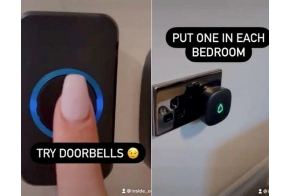 A mãe colocou campainha em cada quarto dos filhos