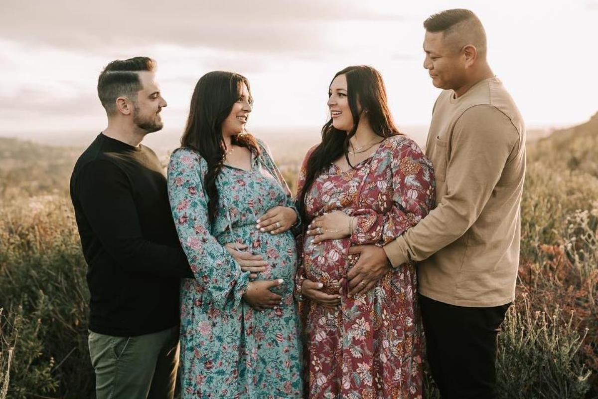 Gêmeas tem filhos no mesmo dia do mesmo sexo, peso e tamanho