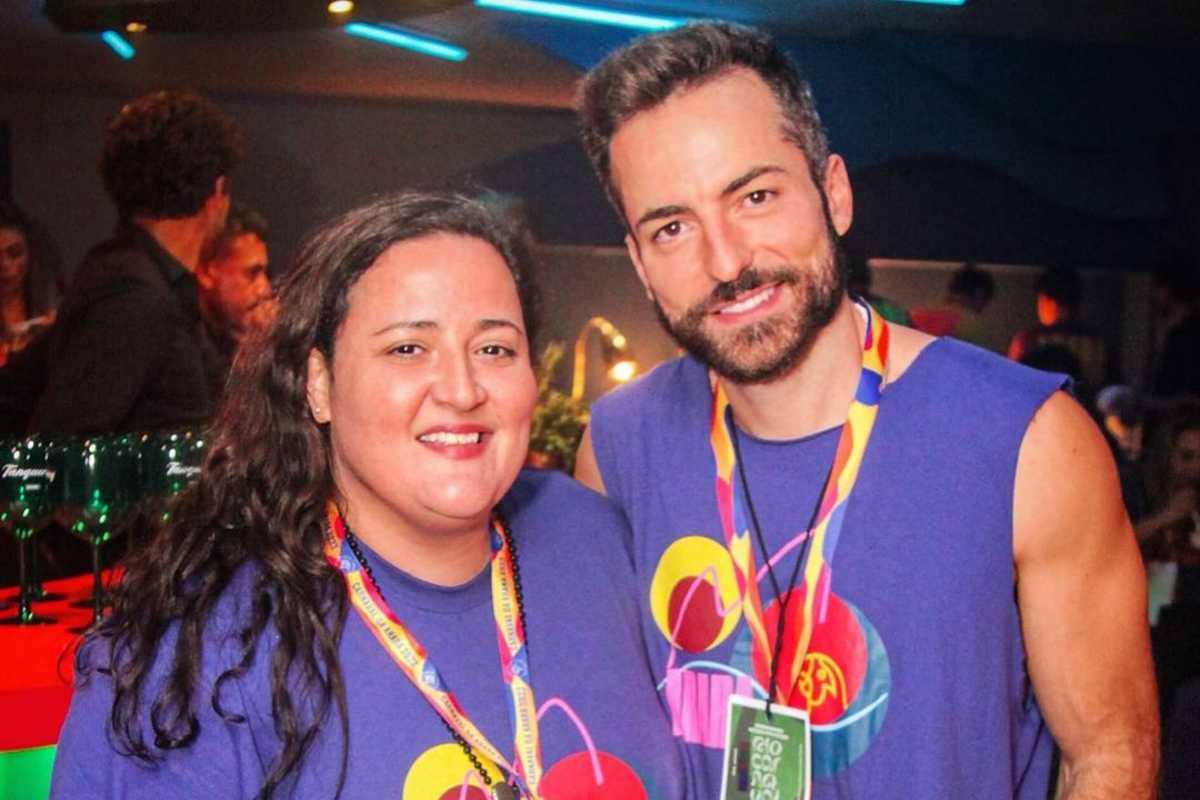 Thales Bretas faz homenagem a cunhada, Juliana Amaral