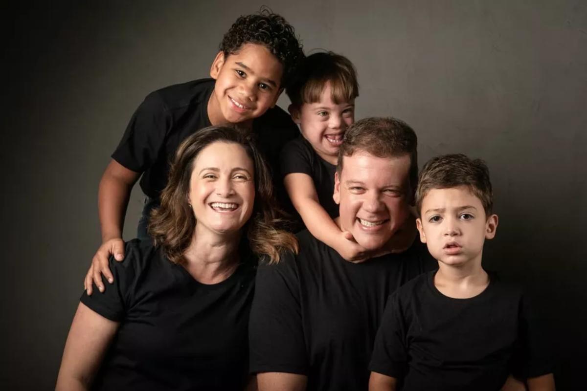 Guilherme e a família