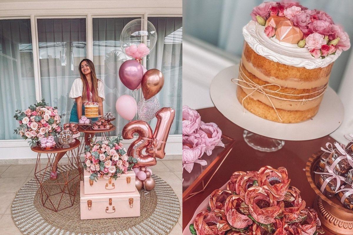 Suzanna Freitas no aniversário de 21 anos