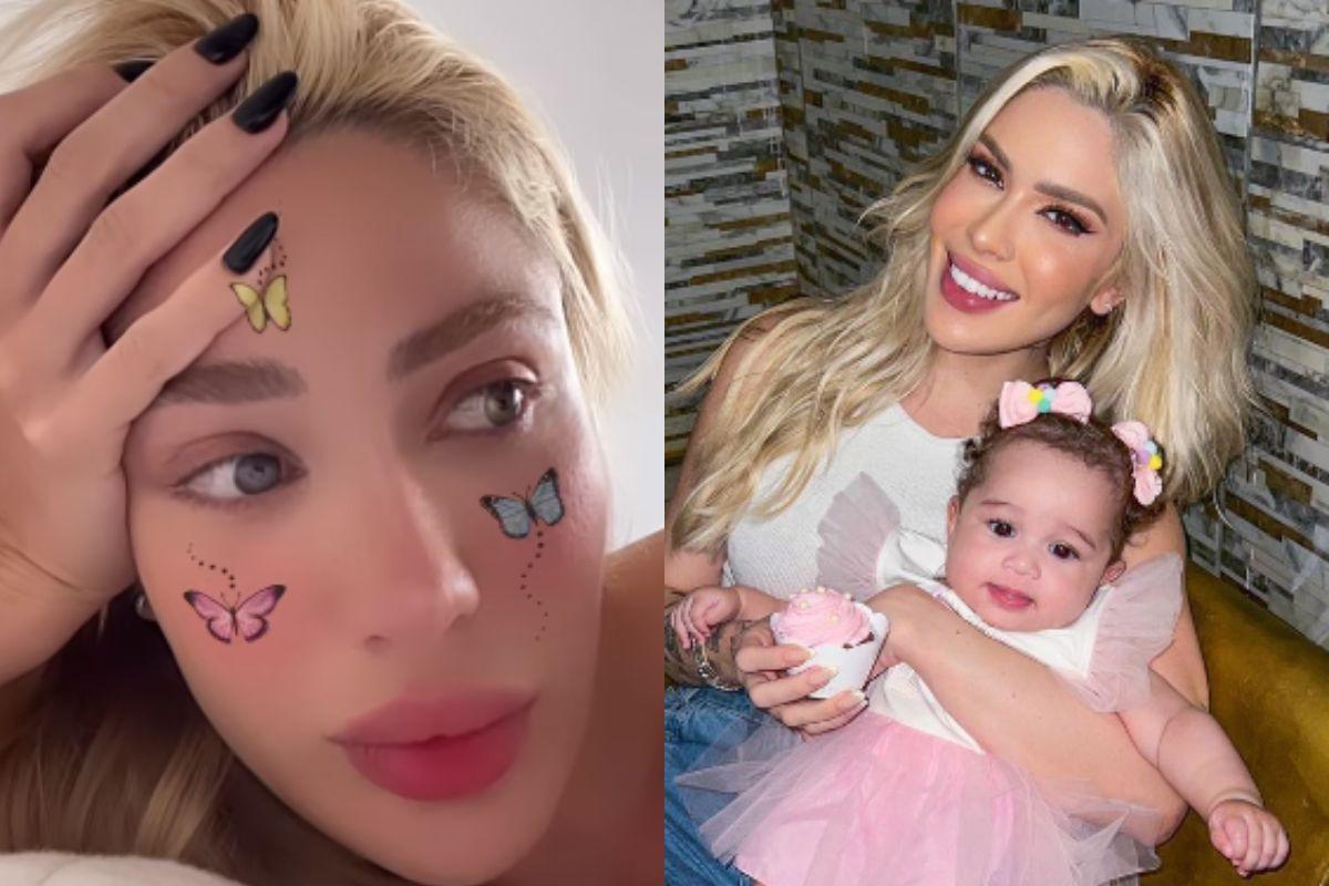 Karoline Lima fala sobre filha não poder voltar para casa