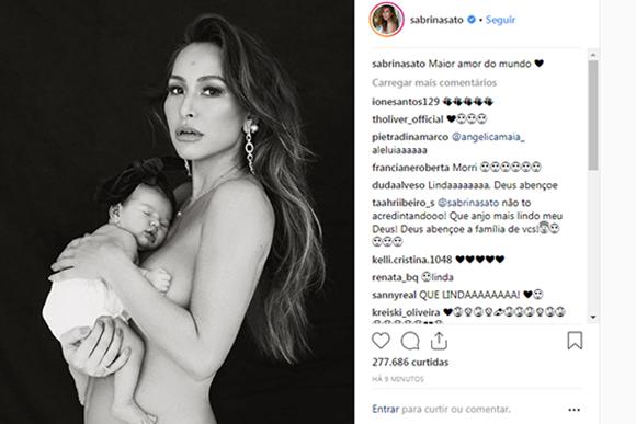 (Foto: Reprodução Instagram / @sabrinasato)