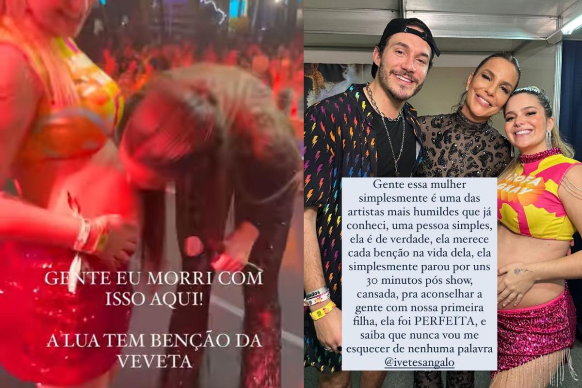 Montagem de Viih Tube e Ivete Sangalo