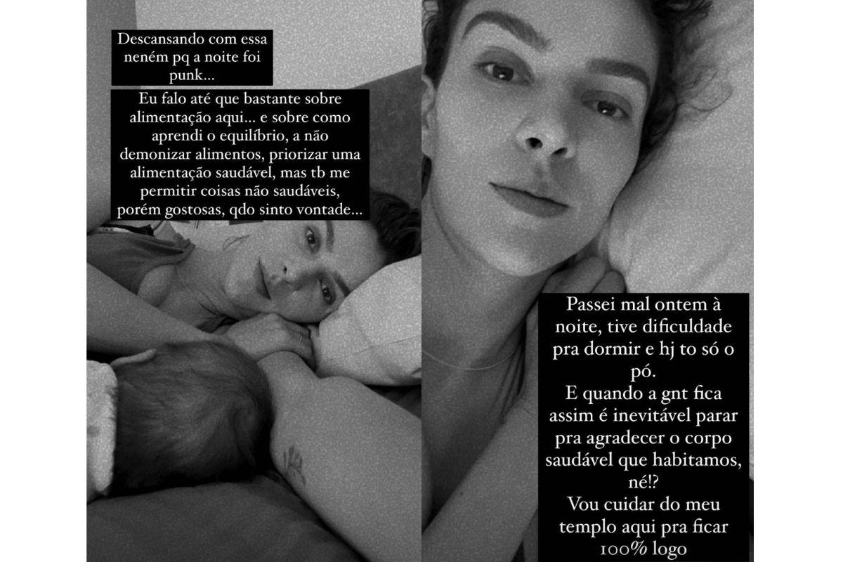 Monica Benini desabafou sobre ter quebrado a dieta e passado mal