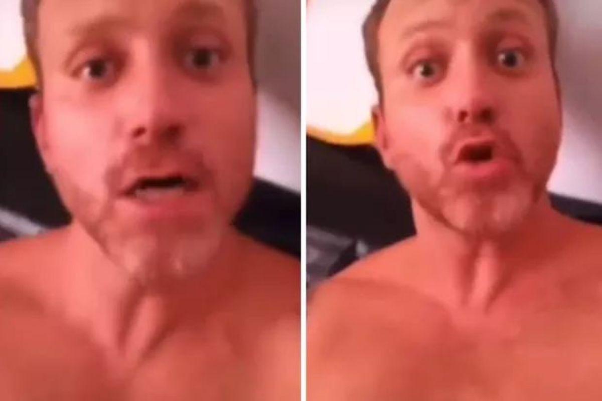 Ator Sérgio Hondjakoff aparece em live e ameaça matar o pai: "Vou ser obrigado a te matar"