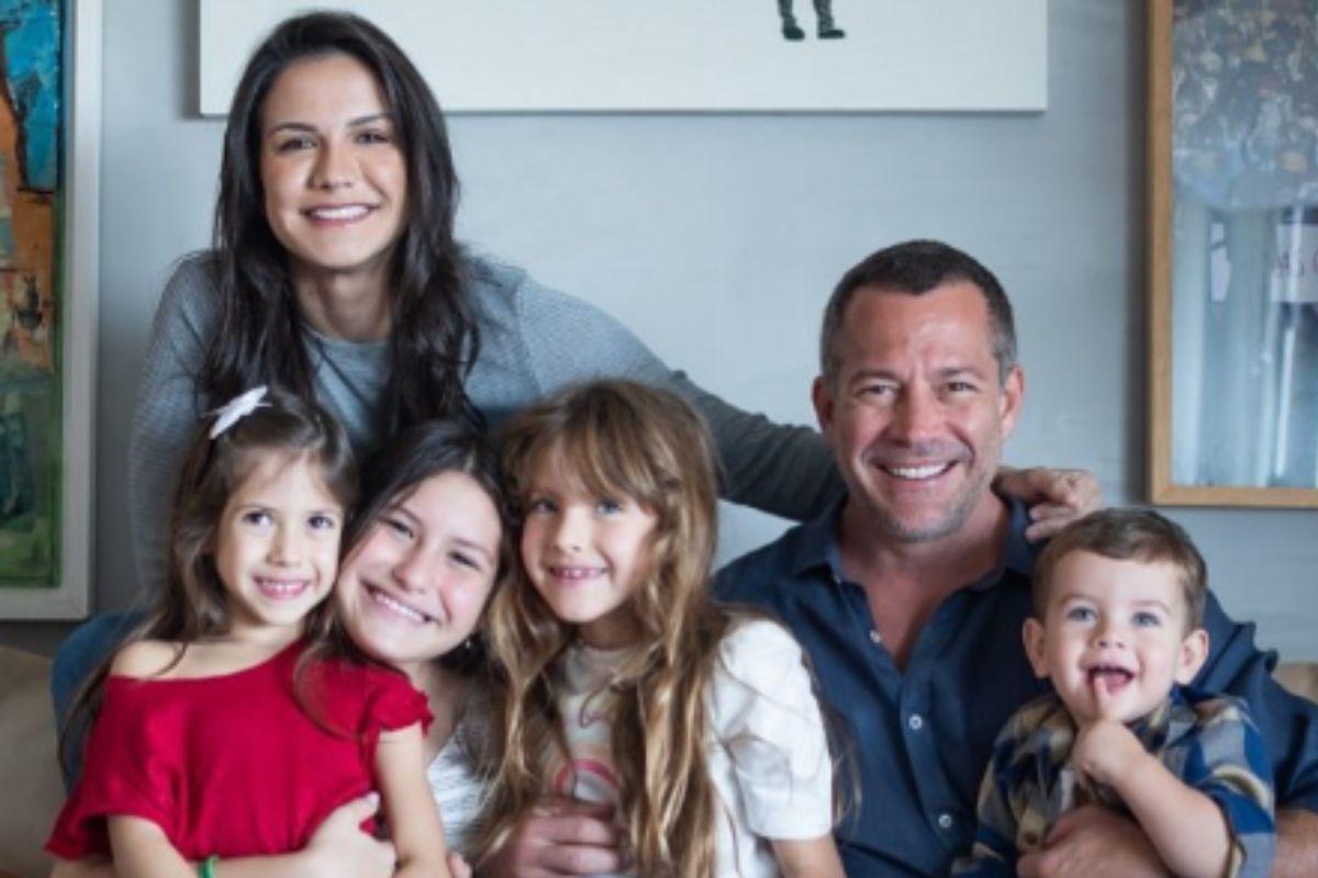 Malvino Salvador com a família