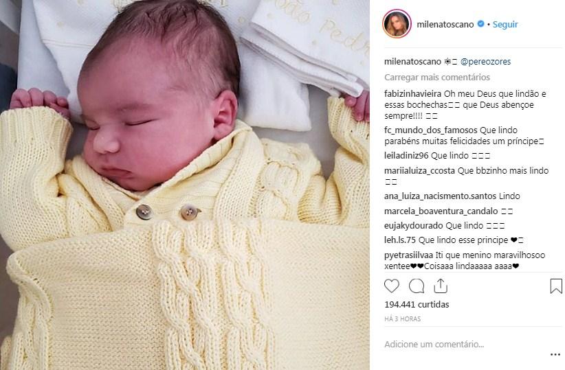 (Foto: reprodução / Instagram @milenatoscano)