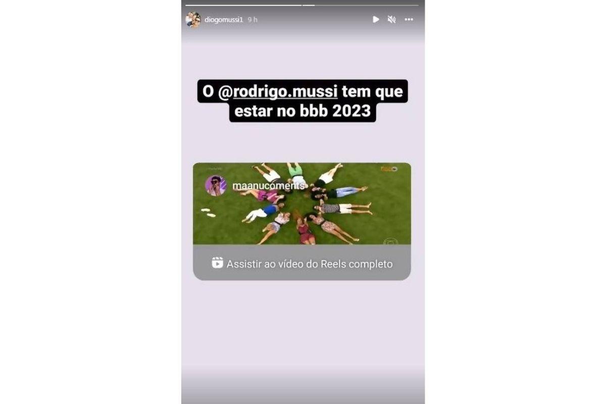 A família de Rodrigo Mussi está fazendo campanha para ele voltar no BBB 23