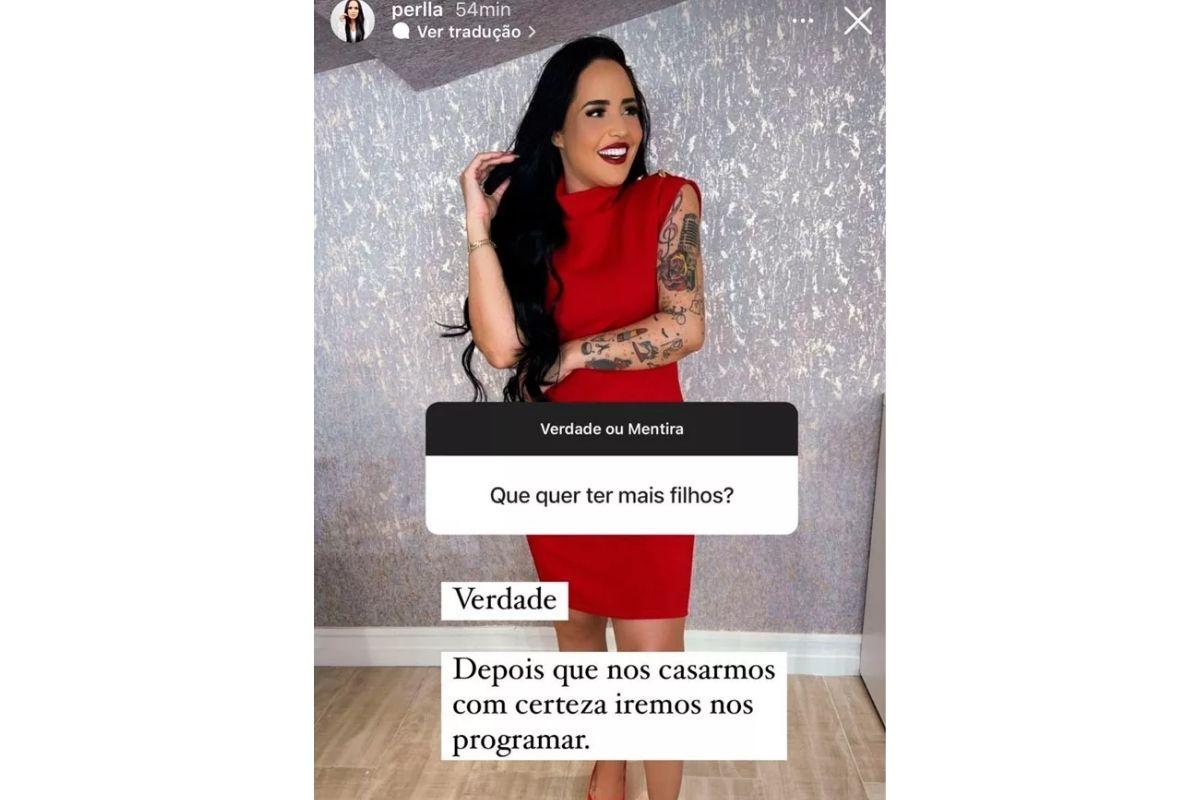 Ela conversou com seguidores do Instagram