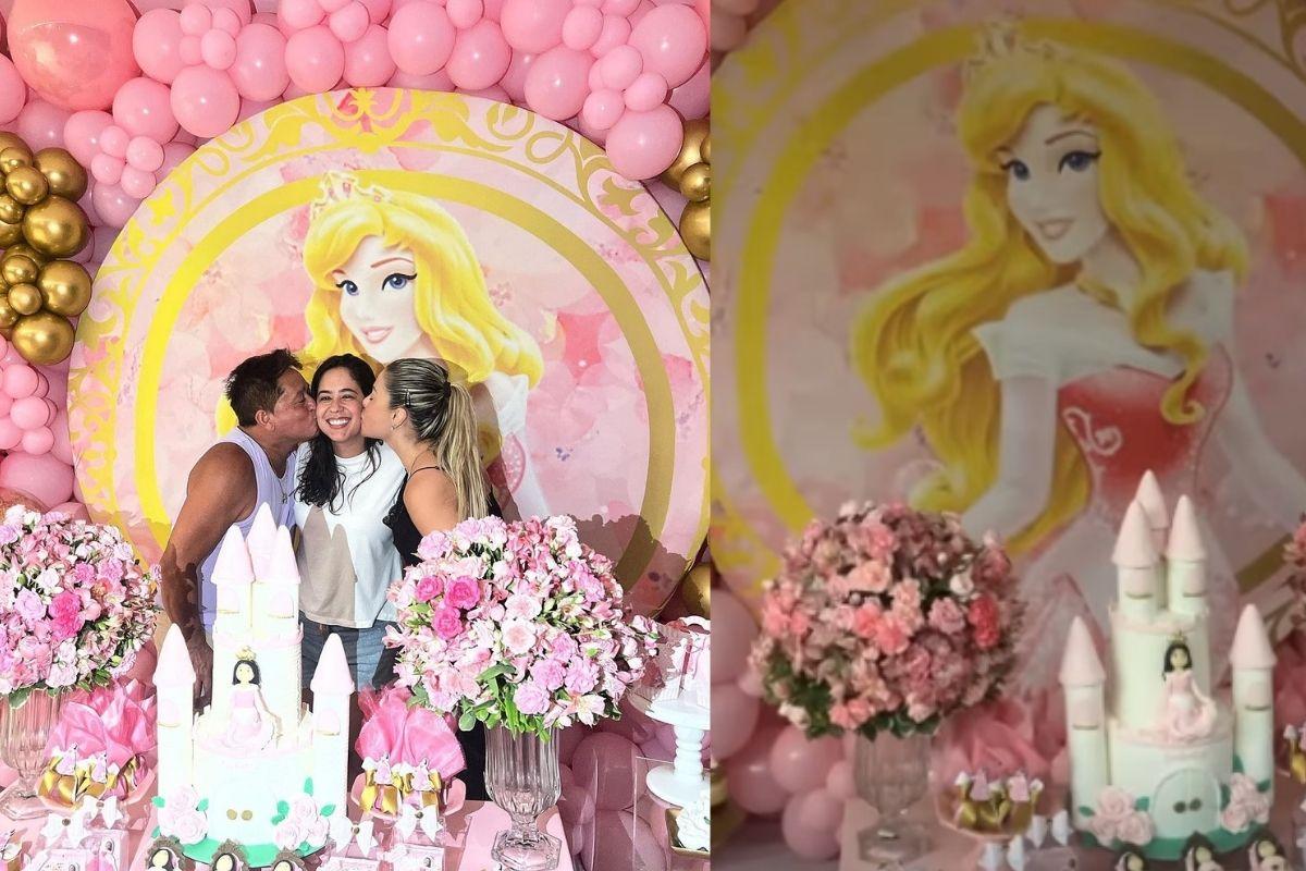 Festa da filha de Leonardo 