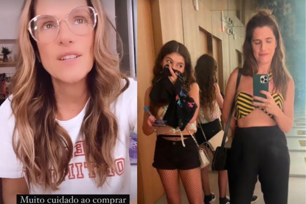 Ingrid Guimarães falou sobre o golpe do show que foi com a filha