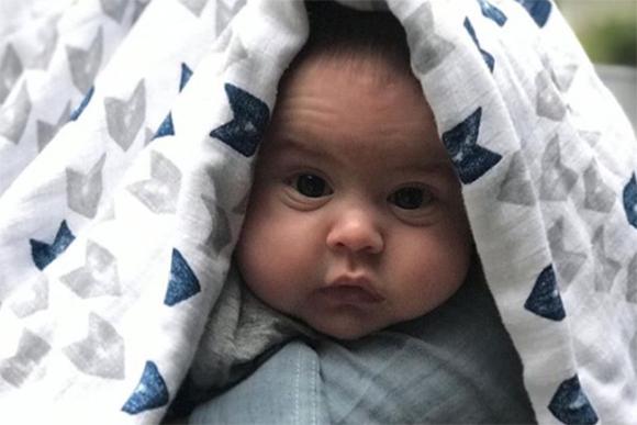 Dudu se declara para o filho na legenda da foto. (Foto: Reprodução/ Instagram)