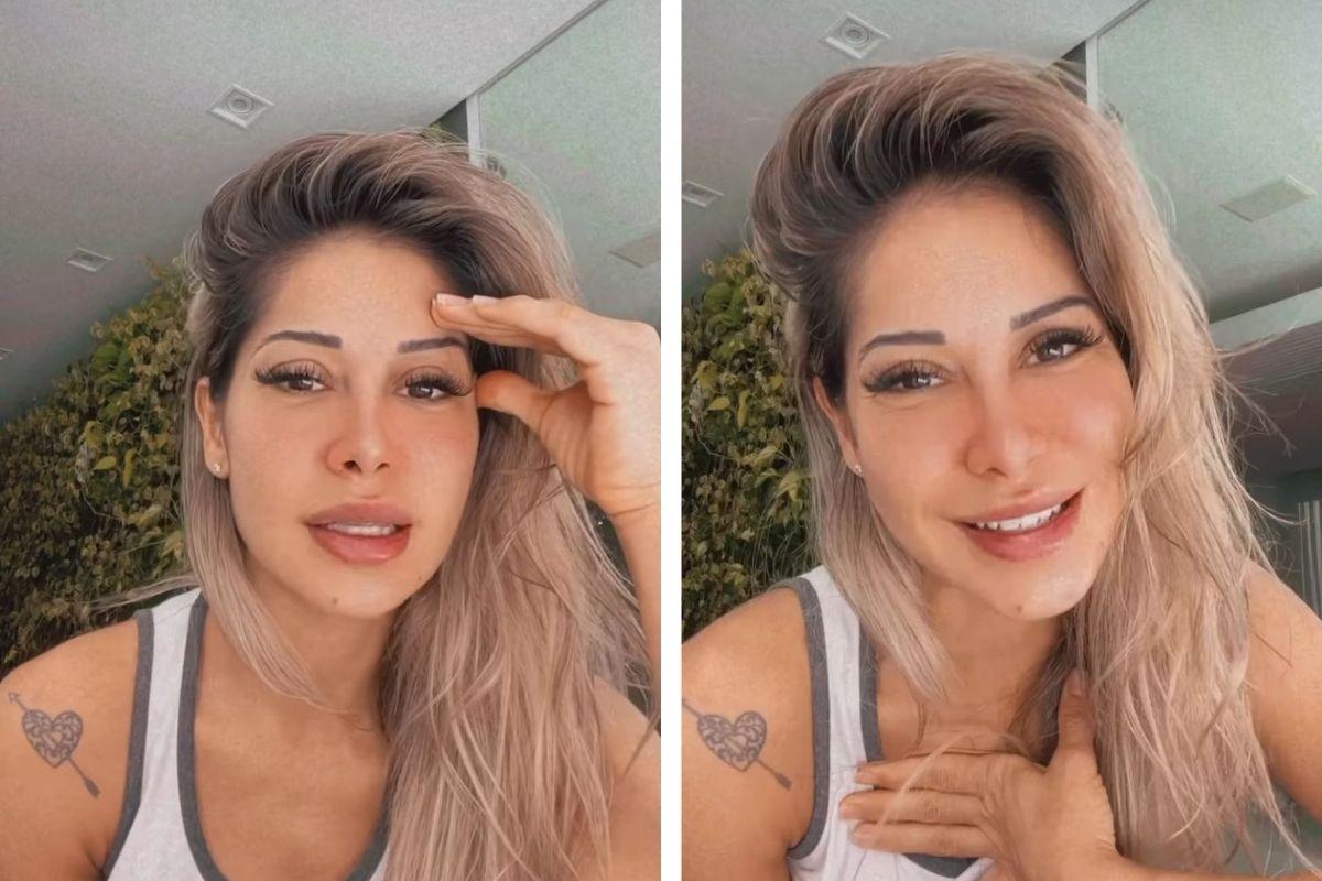 Maíra Cardi contou a novidade nos stories do Instagram