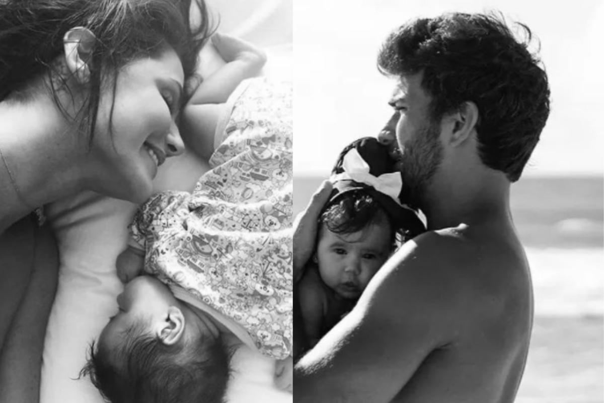 Deborah Secco relembra momentos da filha bebê