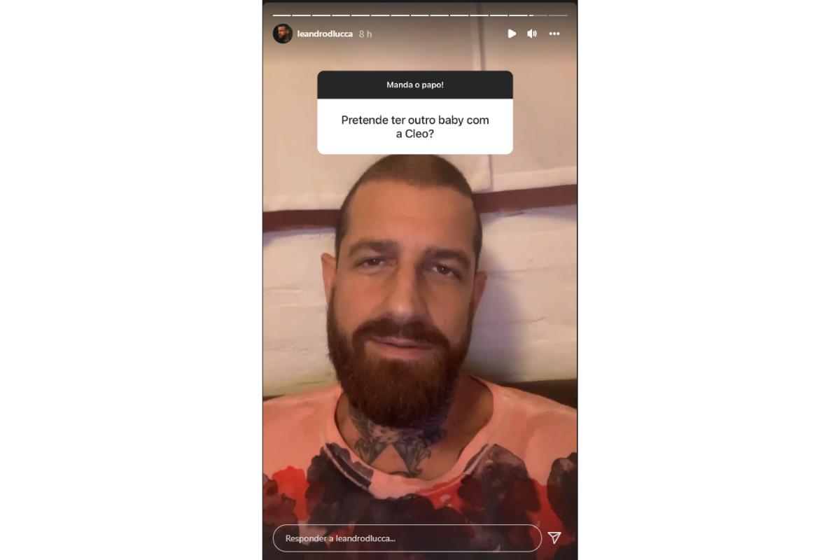 Leandro d'Lucca abriu o jogo sobre ter filhos com Cleo Pires
