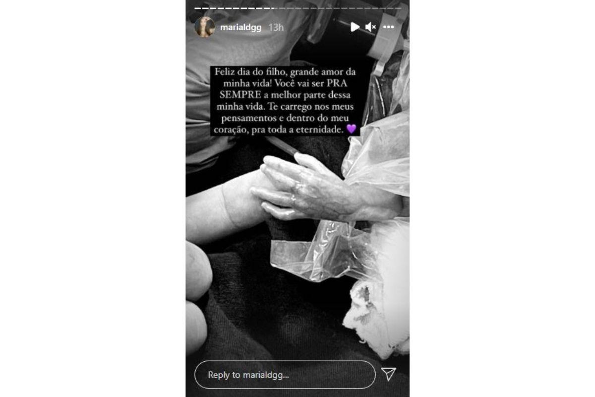 O bebê ficou dois dias vivos após o parto prematuro de 22 semanas