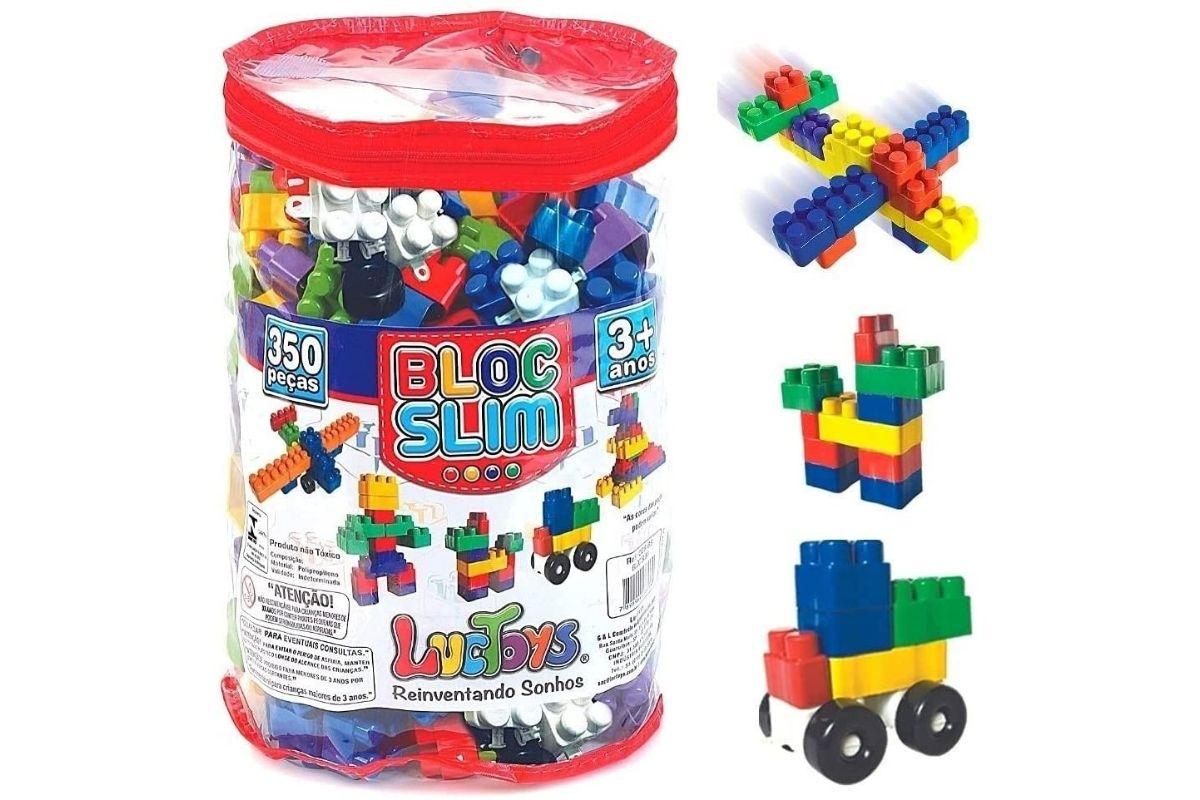Presente Dia das Crianças: Blocos de montar - Bloc Slim