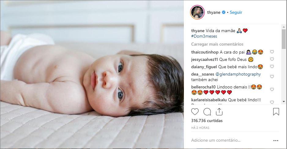 (Foto: Reprodução / Instagram @thyane)
