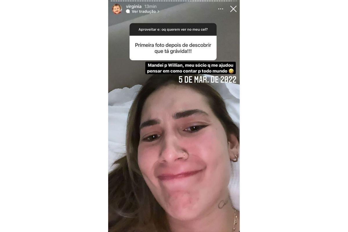 Virginia Fonseca mostra reação ao descobrir segunda gravidez e explica careta