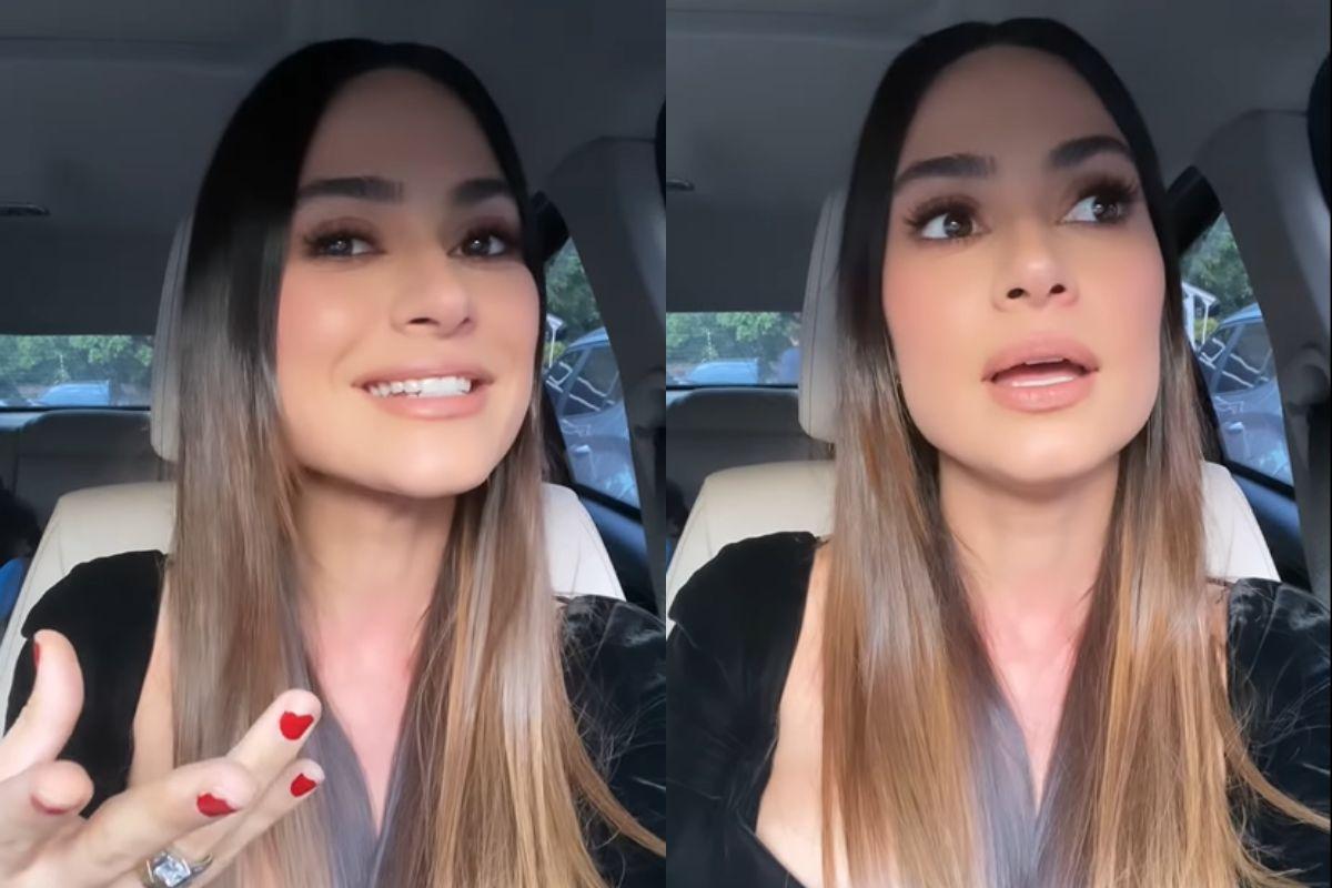 Thaila Ayala desabafou sobre a situação de saber que outras mulheres não respeitam o puerpério dela e mandam nudes para Renato Góes