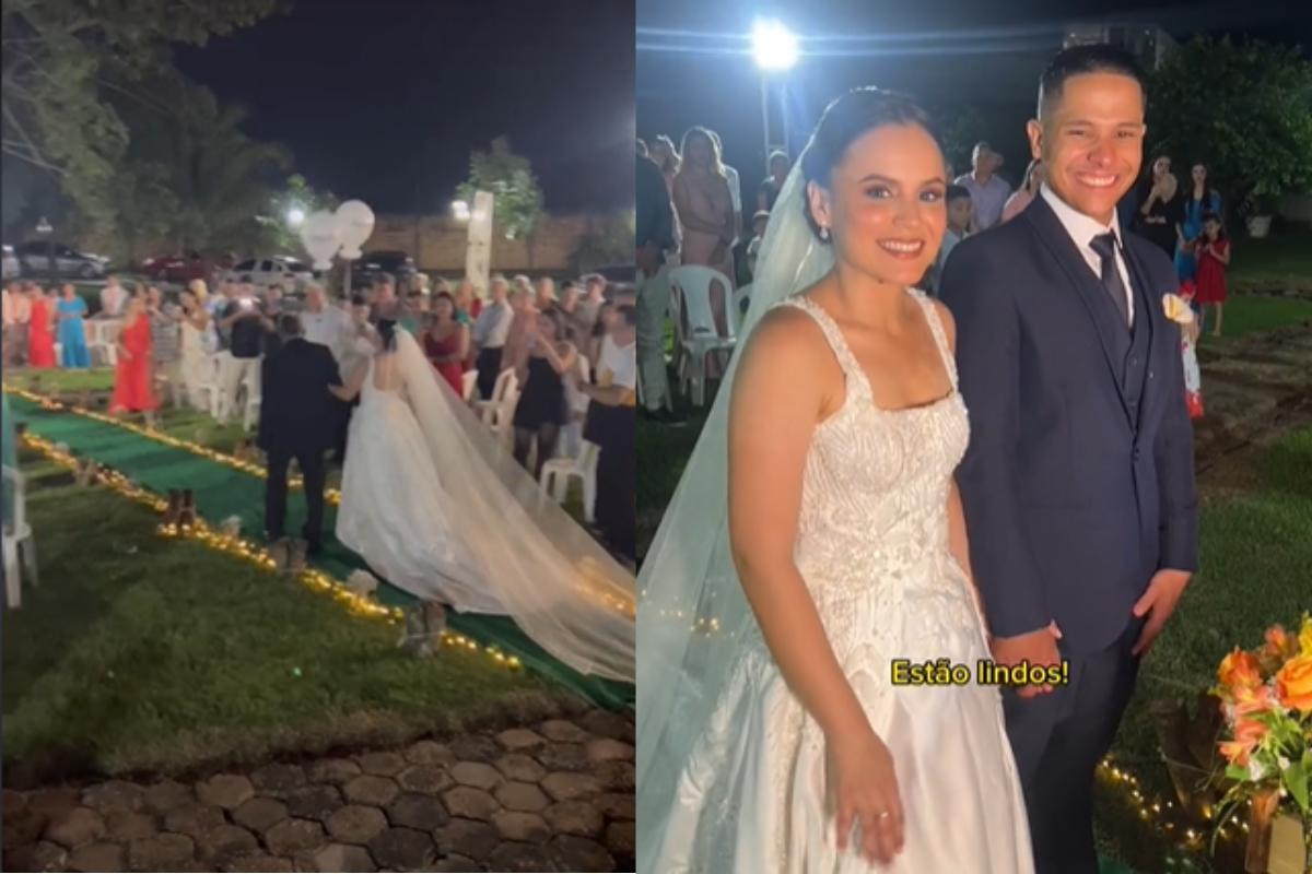 Vídeo de família produzindo casamento do zero viraliza no TikTok