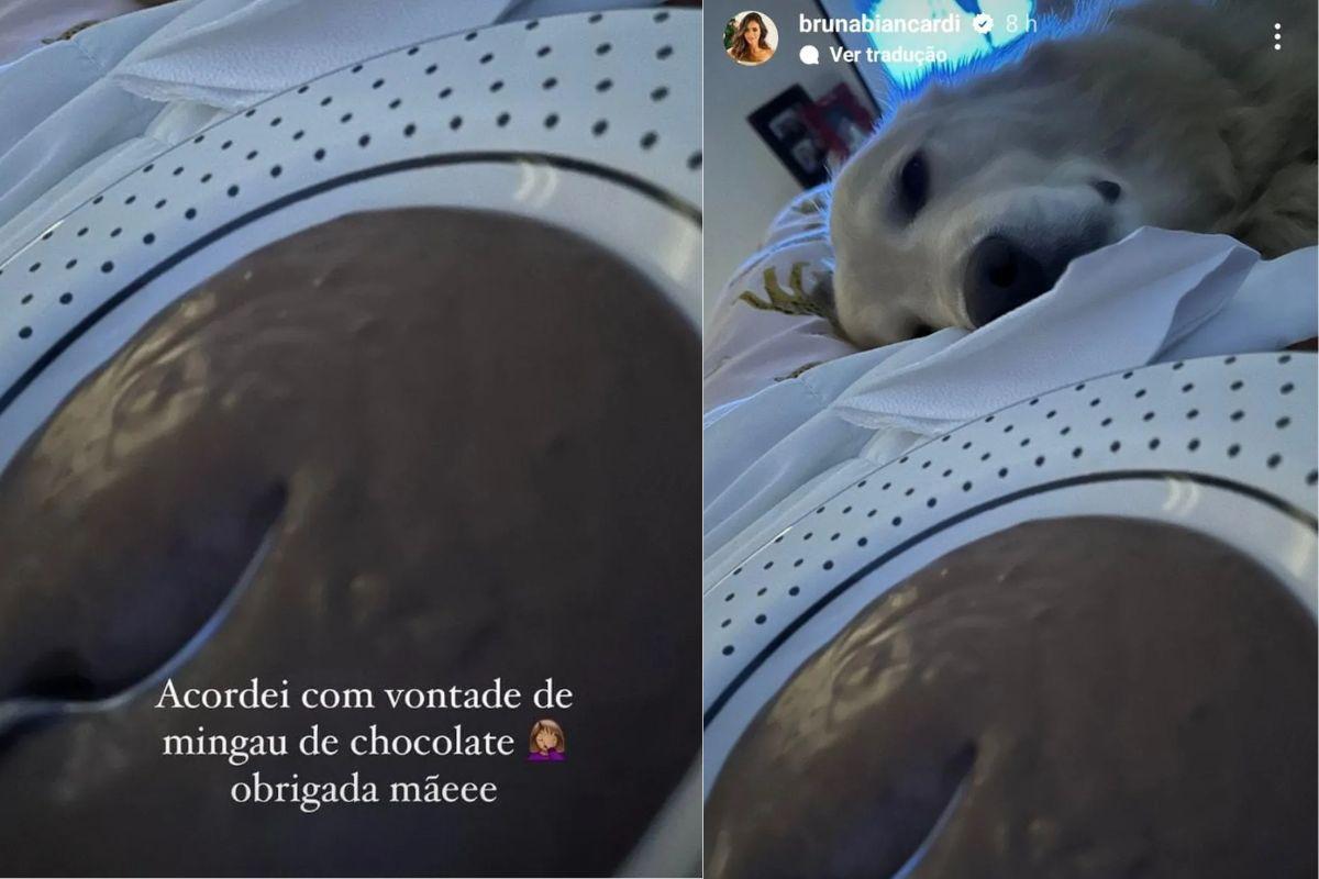 Bruna Biancardi mostra desejo de gravidez